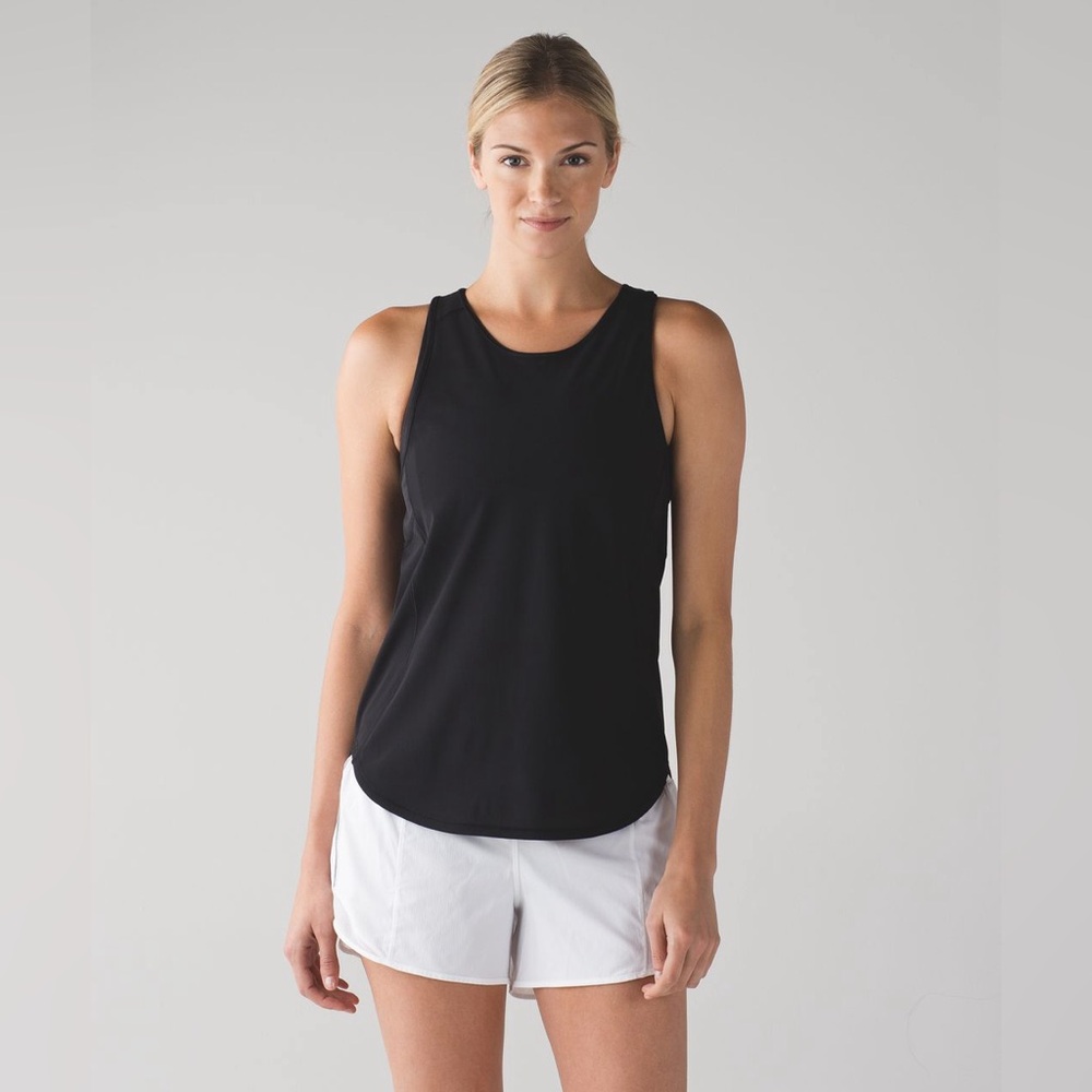 lululemon athletica Black Tank Top